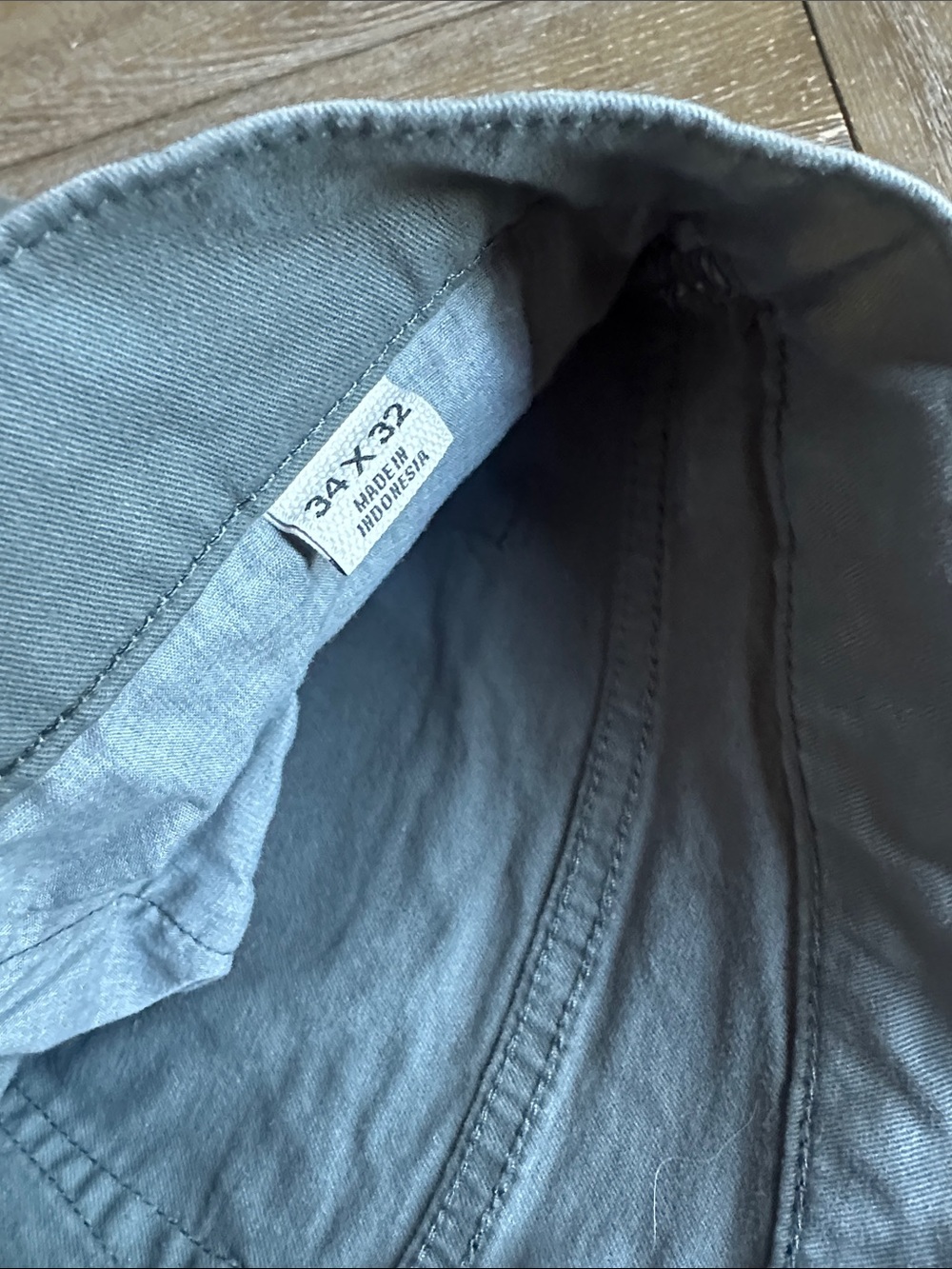 Dark Green Men's Slim Fit Pants - Picture 5 of 5